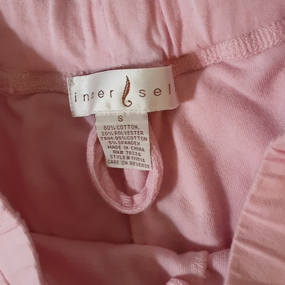 PINK TERRY CLOTH SHORT SET SMALL - Picture 6 of 6